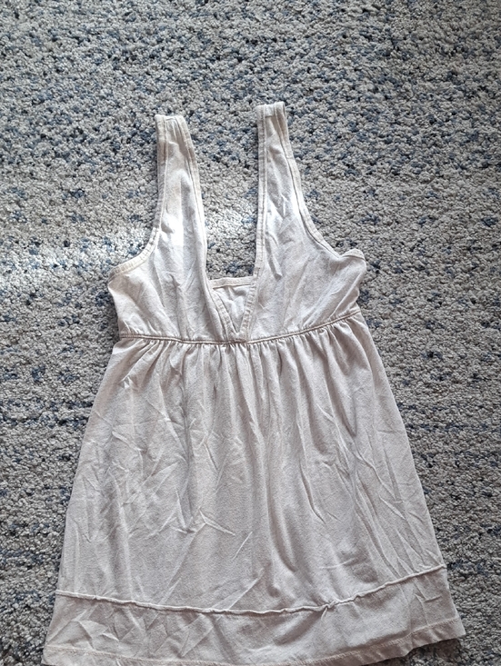 Abercrombie & Fitch Tops - Abercrombie & Fitch Cream Tank Top